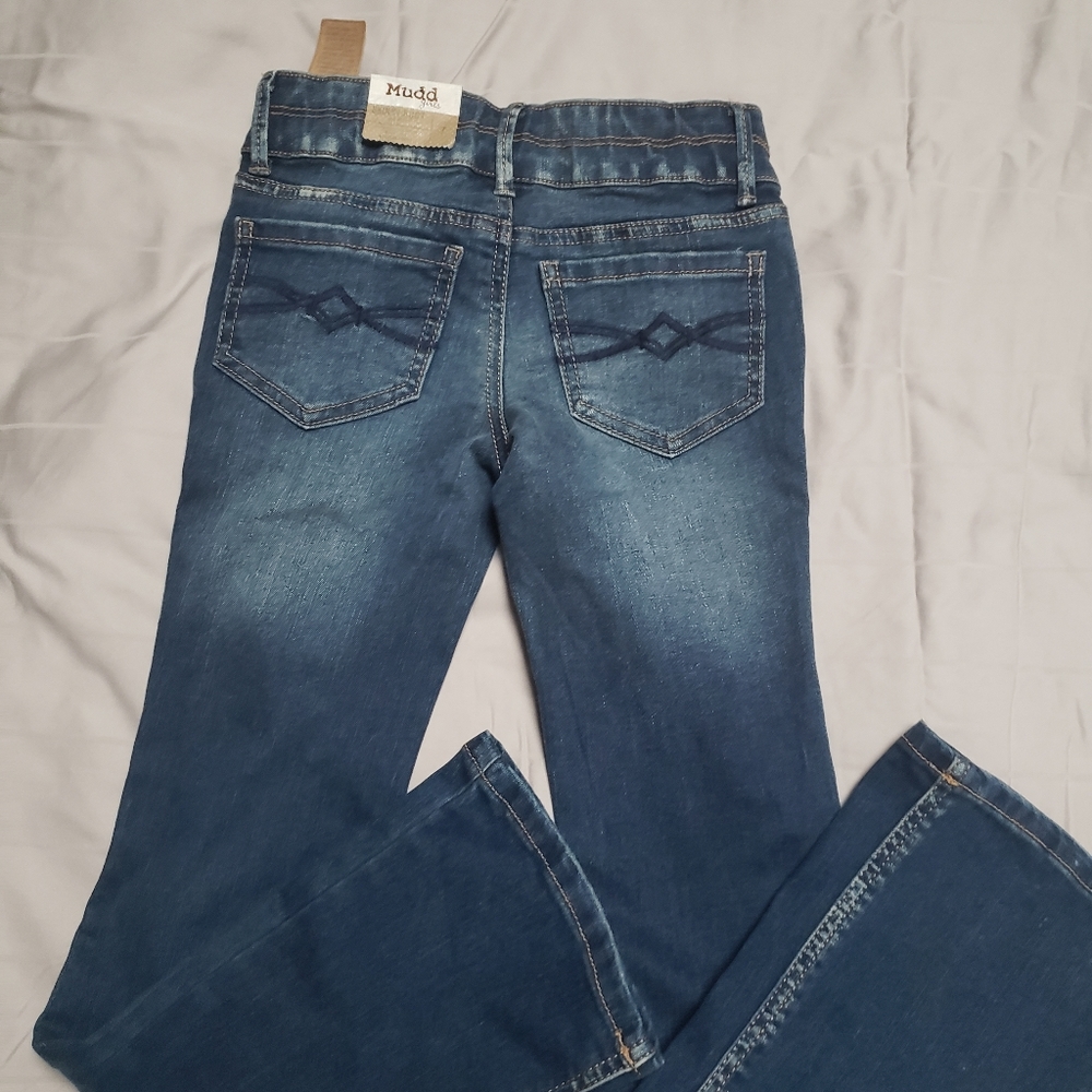 NWT Girls Mudd Size 7 Skinny Jeans - Picture 4 of 6